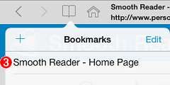 The new bookmark is added.